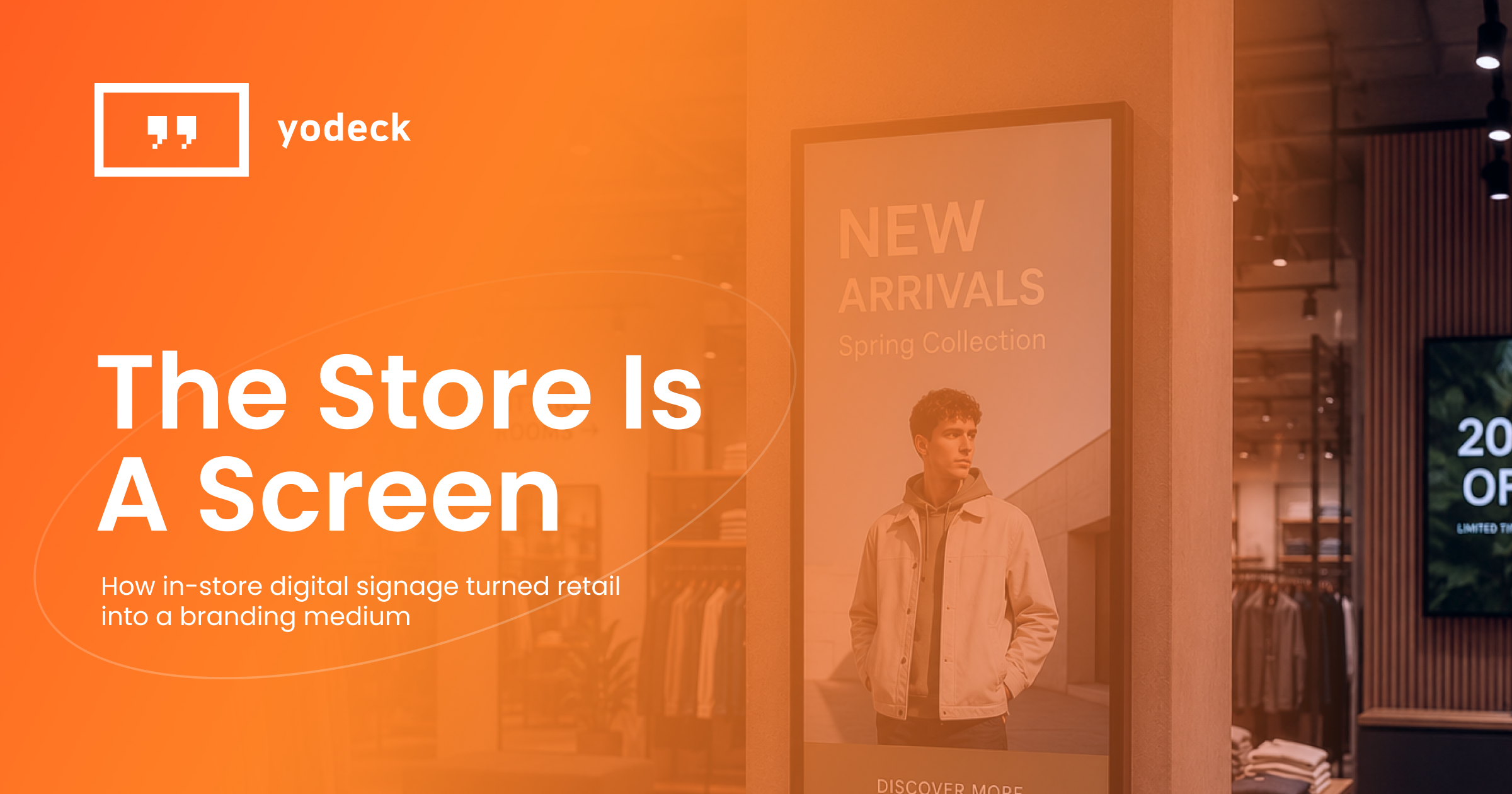 The store is a screen