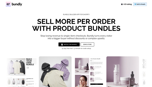 build YOUR own product bundles on Shopify