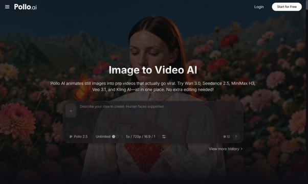 image-to-video AI