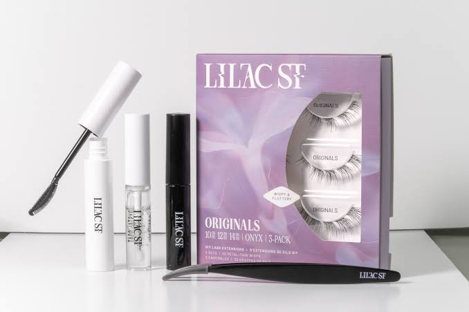 lilac st. diy lashes