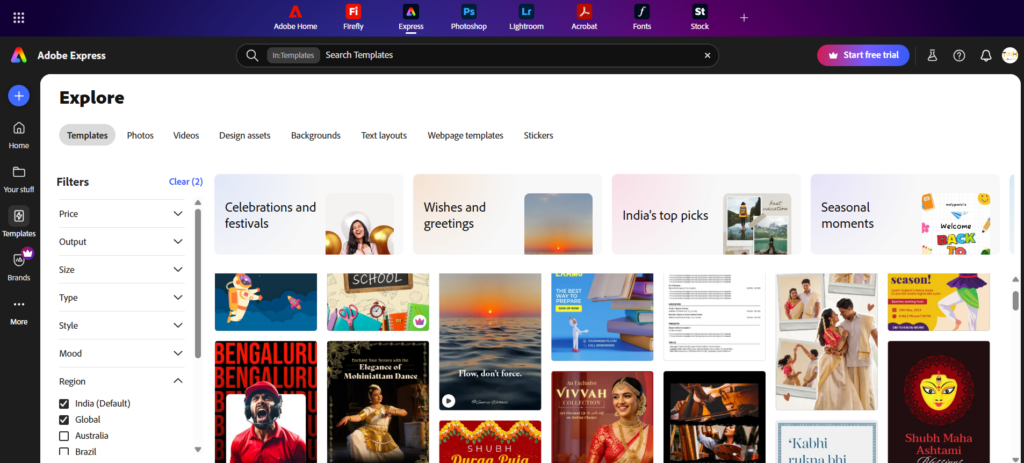 Adobe Express Templates