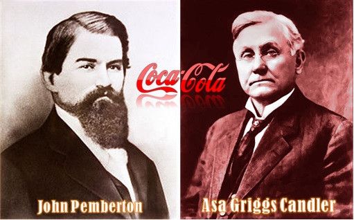 Archival photo of John Pemberton, Asa Candler