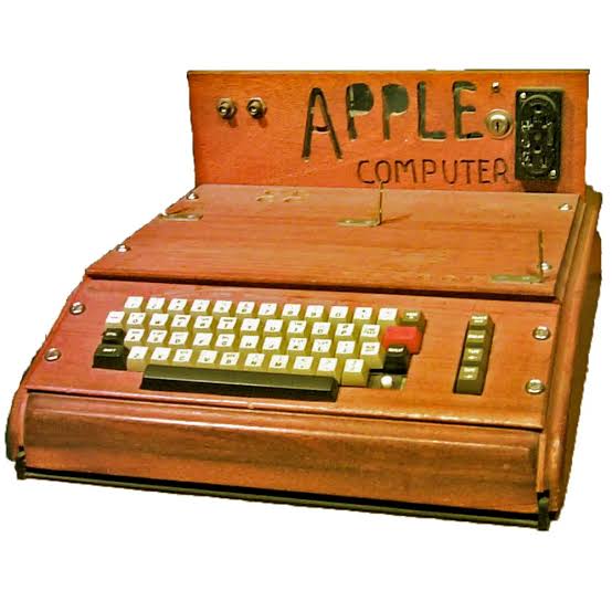 Archival photo of the Apple I