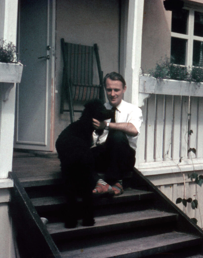 Archival photo of young Ingvar Kamprad