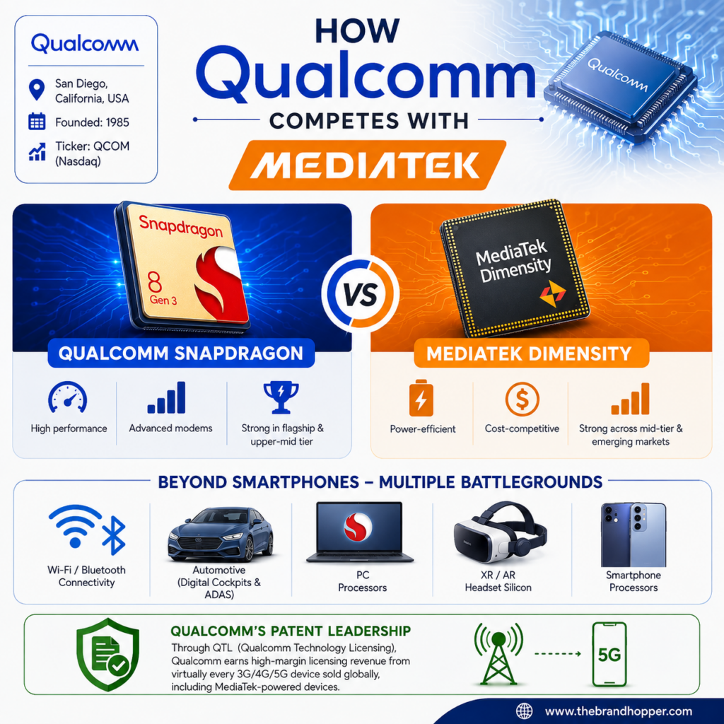 How Qualcomm competes with MediaTek