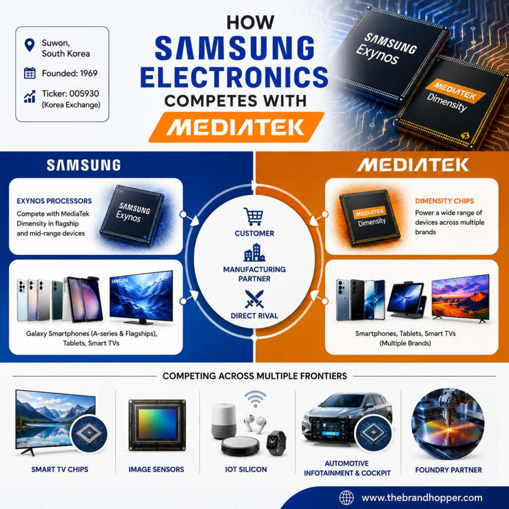 How Samsung Electronics Compete with MediaTek