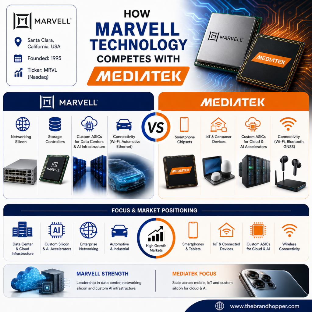 How Marvell Technology competes with MediaTek