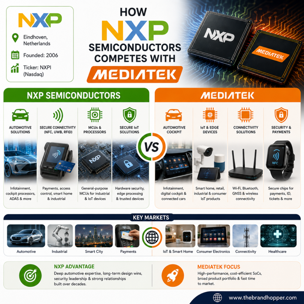 How NXP competes with MediaTek