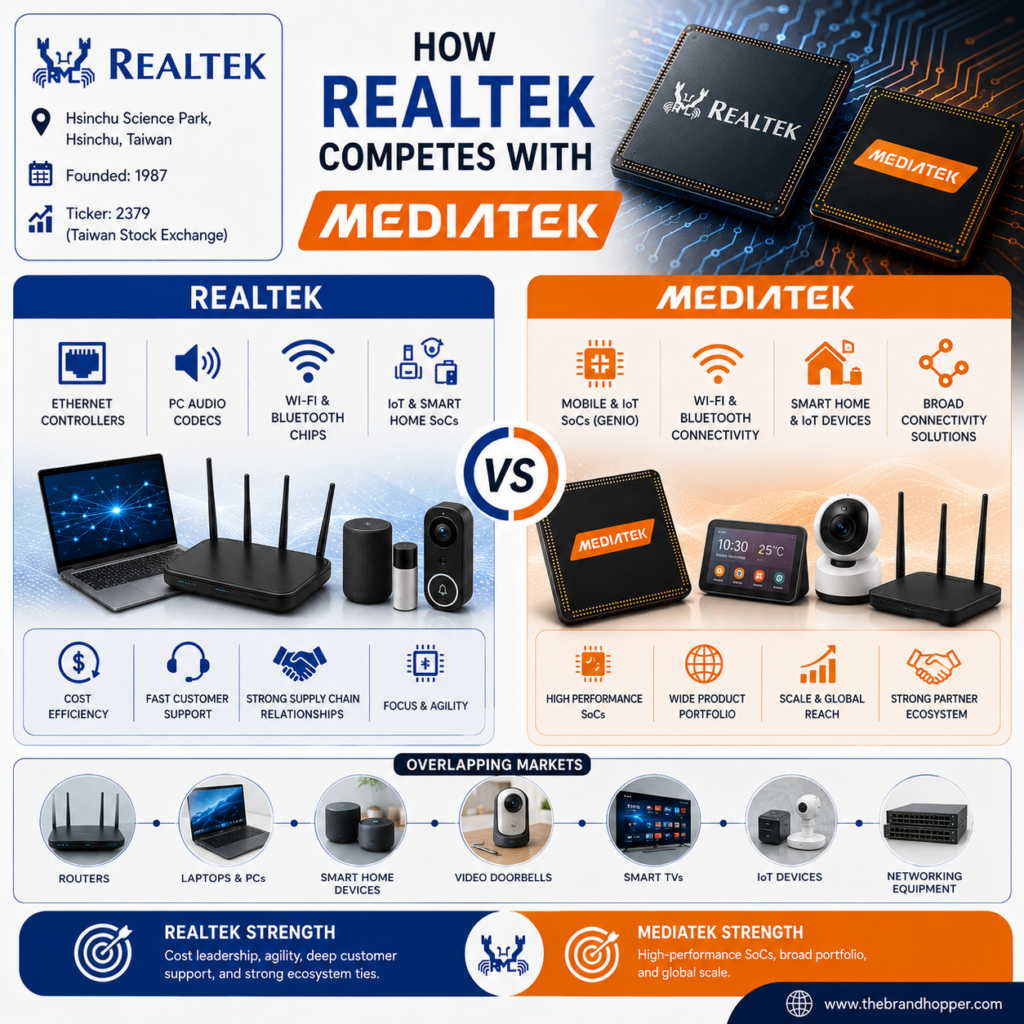 How RealTek Competes with MediaTek