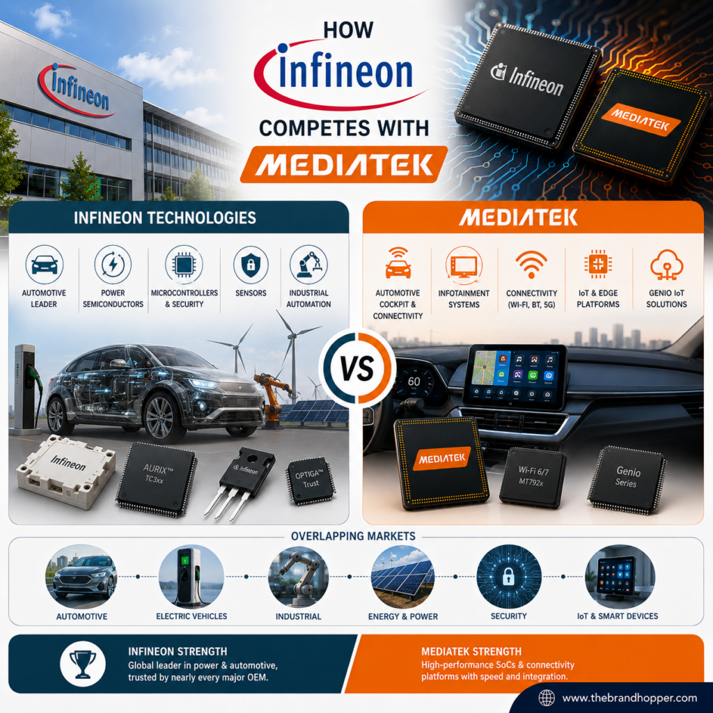 How Infineon competes with MediaTek