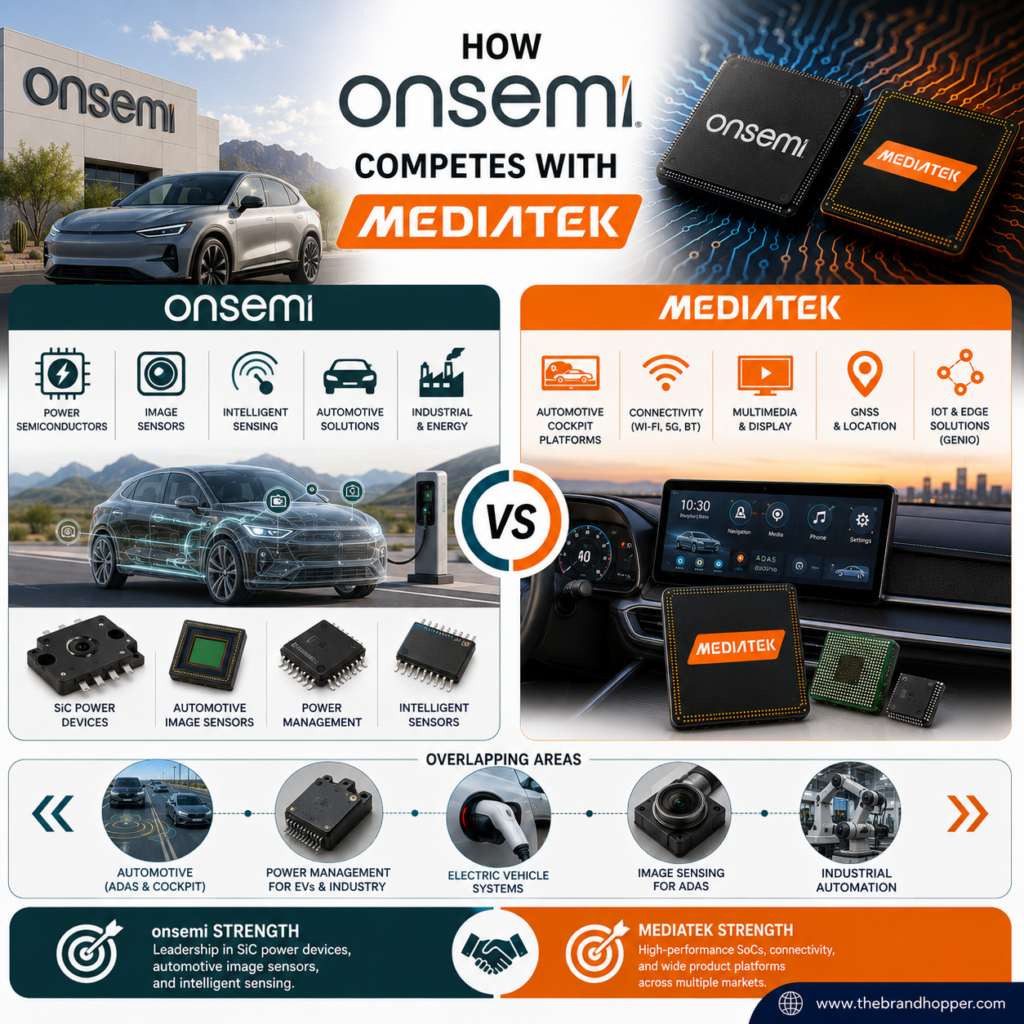 How onsemi competes with MediaTek