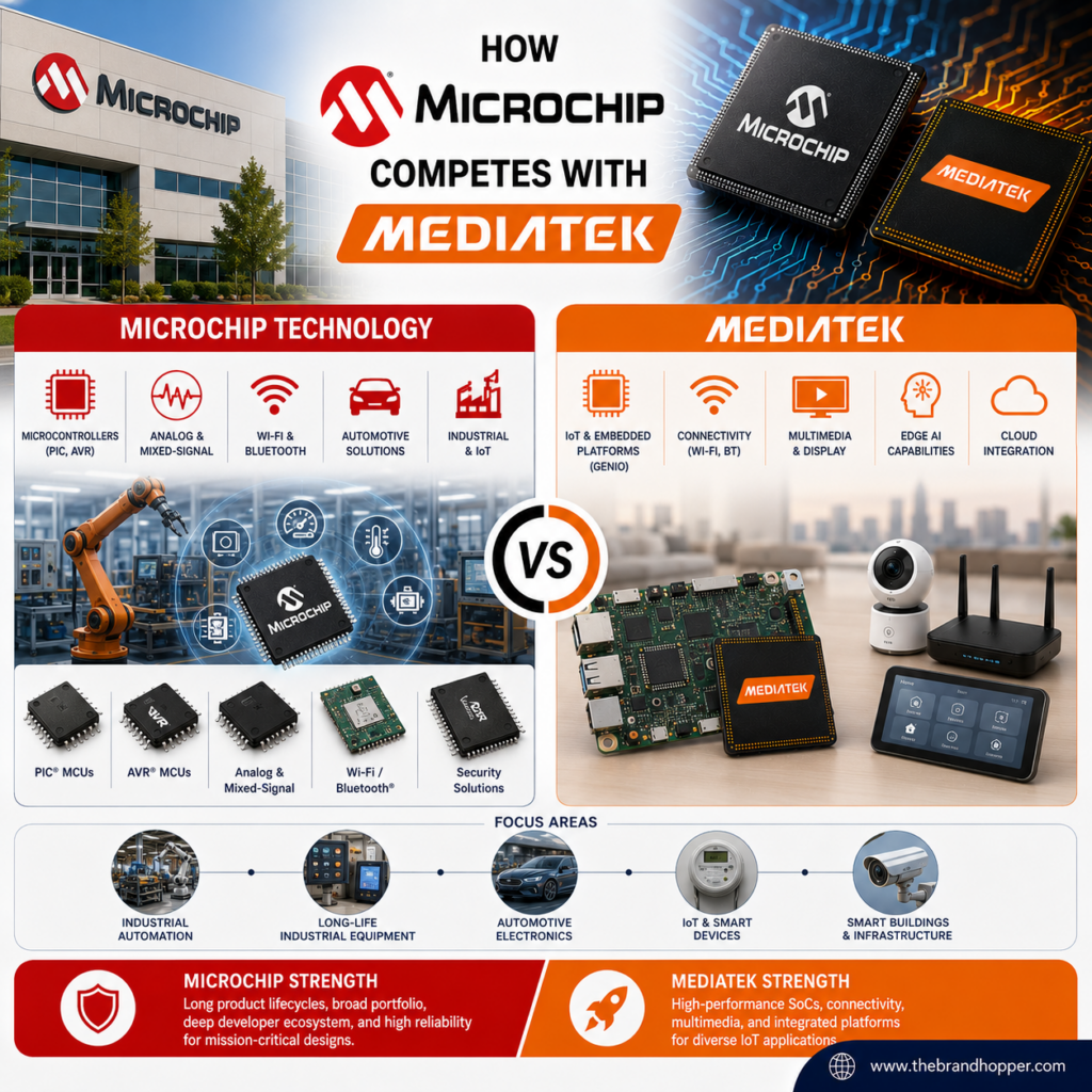 How Microchip Technology Competes with MediaTek