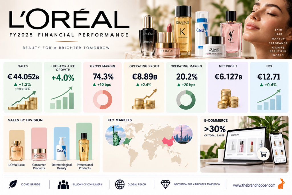 L'Oréal's Financial Performance