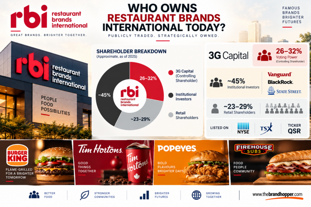 Restaurant Brands International ownership structure
