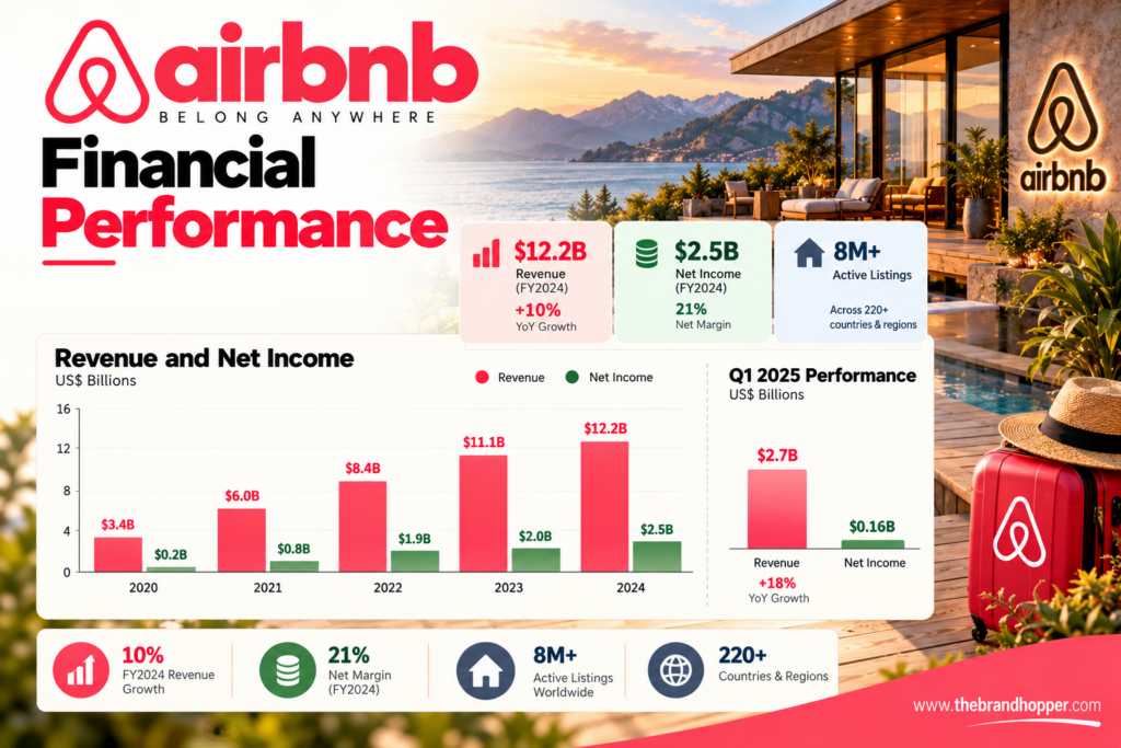 Airbnb financial results