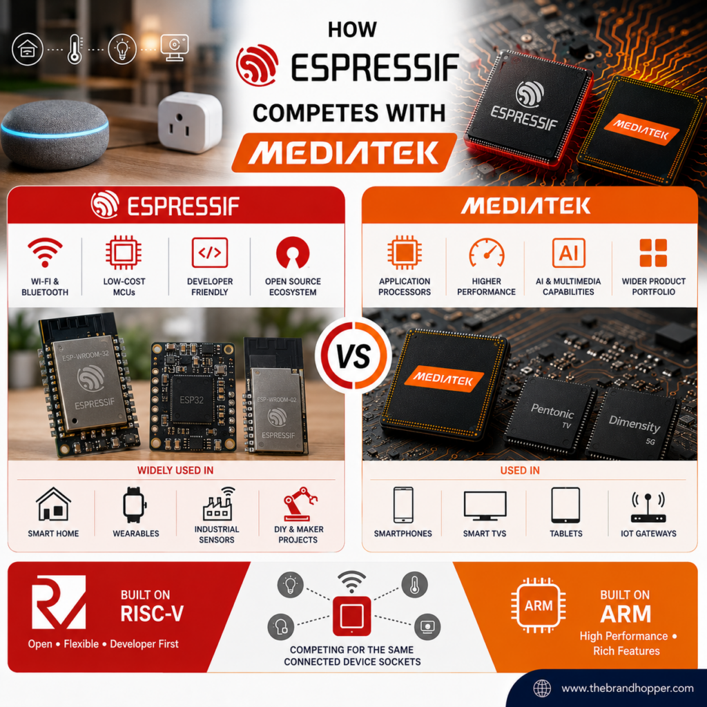 How Espressif Systems Competes with MediaTek