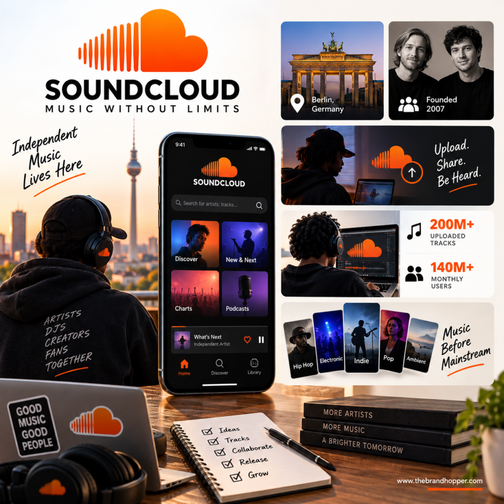 SoundCloud as a competitor of Spotify