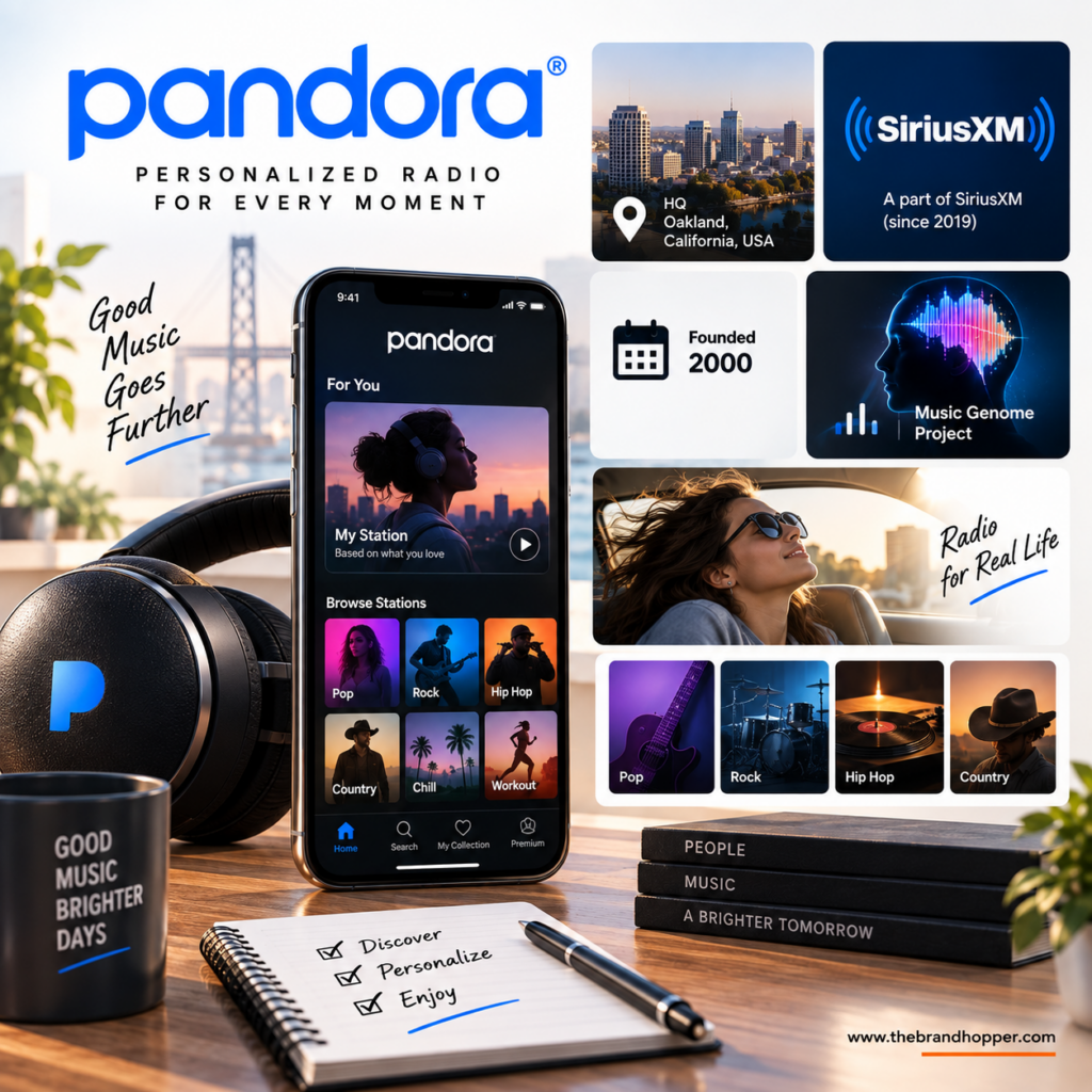 Pandora as a competitor of Spotify