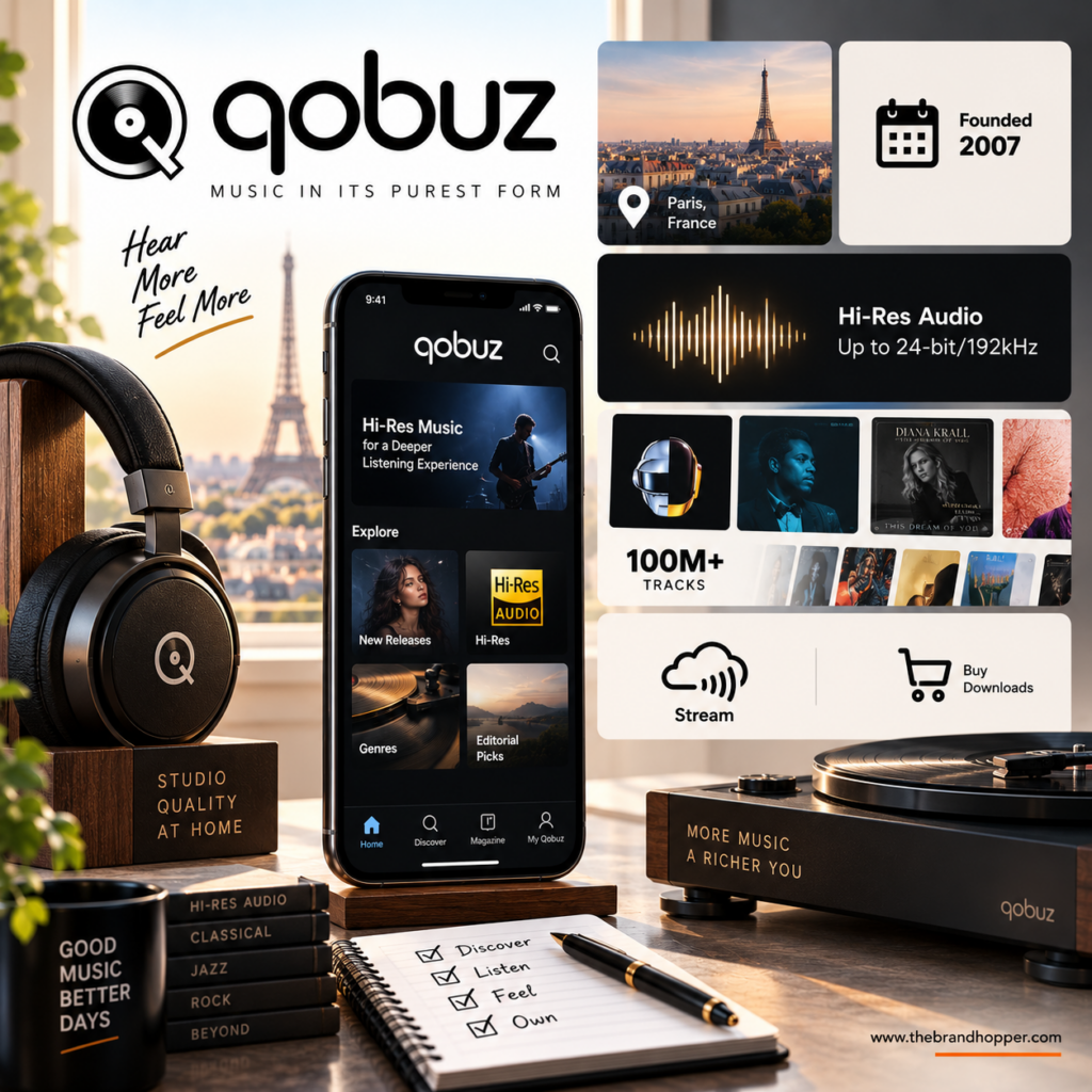 Qobuz as a competitor of Spotify