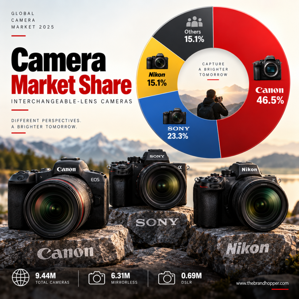 Camera Brand's Market Share