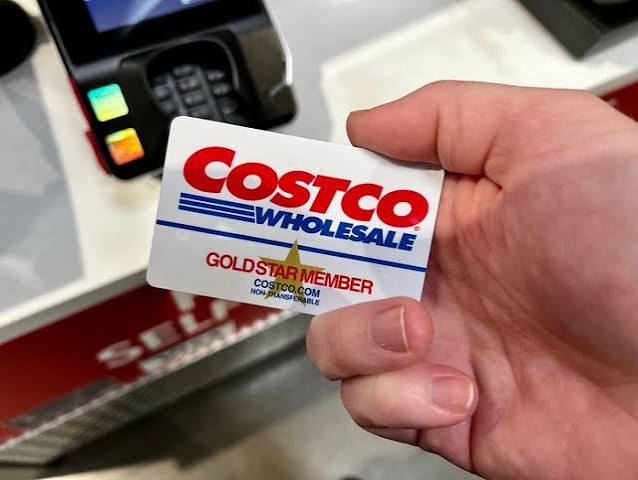 Photo of a Costco membership card