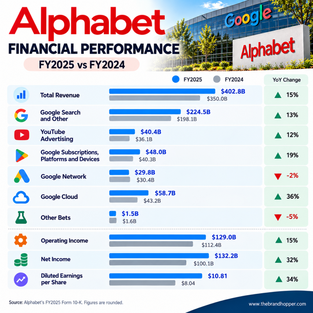 Alphabet Financial Performance 2025