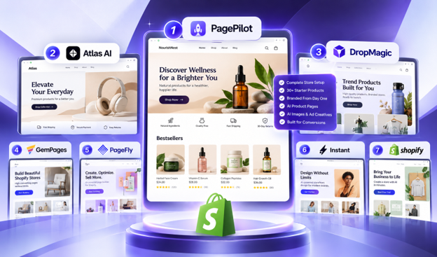 Best AI Store Builders for Shopify