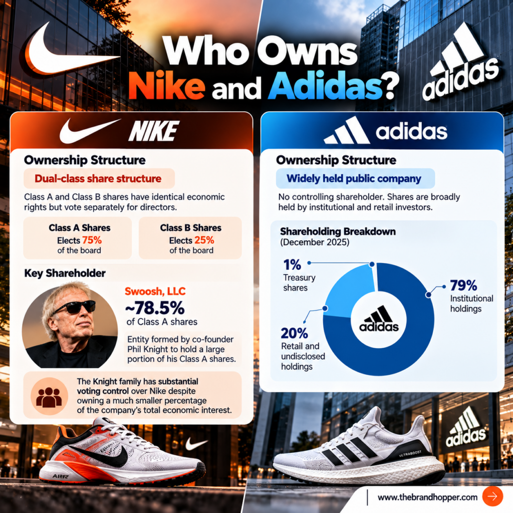 Nike vs Adidas – Ownership Explained
