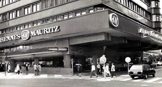 The original 1947 Hennes store in Västerås, Sweden