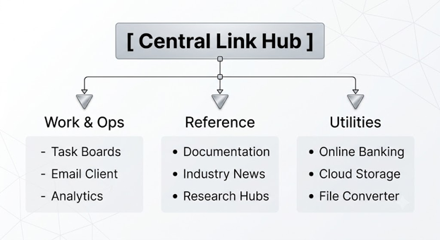 central link hub